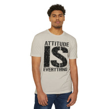 Load image into Gallery viewer, Attitude Is Everything Motivational Unisex CVC Jersey T-shirt