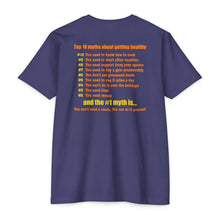 Load image into Gallery viewer, Late Night with Jetstream Health Coaching Motivational Unisex CVC Jersey T-shirt