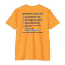 Load image into Gallery viewer, Late Night with Jetstream Health Coaching Motivational Unisex CVC Jersey T-shirt