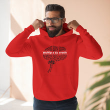 Load image into Gallery viewer, Multiple Sclerosis It’s All In Your Head Three-Panel Fleece Hoodie