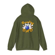 Load image into Gallery viewer, Bowling Dad Fathers Day Unisex Heavy Blend™ Hooded Sweatshirt