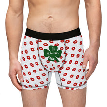 Load image into Gallery viewer, Kiss Me I’m Irish Men's Boxers (AOP)