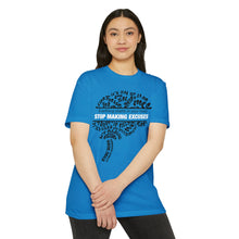 Load image into Gallery viewer, Stop Making Excuses Everything Starts In You Head Motivational Unisex CVC Jersey T-shirt