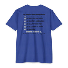 Load image into Gallery viewer, Late Night with Jetstream Health Coaching Motivational Unisex CVC Jersey T-shirt