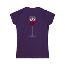 Load image into Gallery viewer, Denise is it 50 Birthday Celebration Women's Softstyle Tee