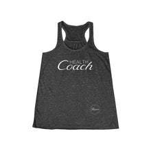 Load image into Gallery viewer, Health Coach Team Awesomesauce" Women's Flowy Racerback Tank