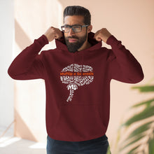 Load image into Gallery viewer, Multiple Sclerosis It’s All In Your Head Three-Panel Fleece Hoodie