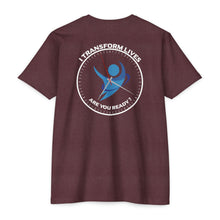 Load image into Gallery viewer, Jetstream Health Coach I Transform Lives Are You Ready Motivational Unisex CVC Jersey T-shirt