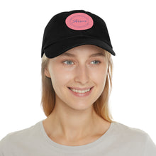 Load image into Gallery viewer, Team Awesomesauce Dad Hat with Leather Patch (Round)
