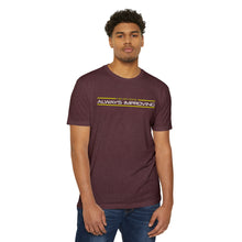 Load image into Gallery viewer, Never Done Always Improving Motivational Unisex CVC Jersey T-shirt