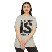 Load image into Gallery viewer, Attitude Is Everything Motivational Unisex CVC Jersey T-shirt