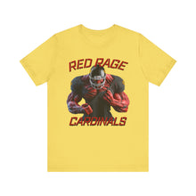 Load image into Gallery viewer, Cardinals Red Rage Personalized Unisex Tee