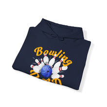 Load image into Gallery viewer, Bowling Dad Fathers Day Unisex Heavy Blend™ Hooded Sweatshirt