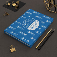 Load image into Gallery viewer, ISNR Hardcover Journal - Blue Brain Design for Science Enthusiasts