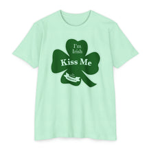 Load image into Gallery viewer, Kiss Me Anyway St Patricks Day Unisex CVC Jersey T-shirt