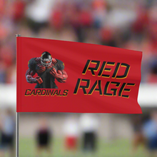 Load image into Gallery viewer, Cardinals Red Rage Flag Red