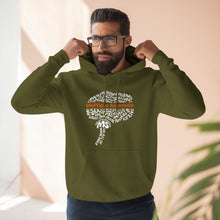 Load image into Gallery viewer, Multiple Sclerosis It’s All In Your Head Three-Panel Fleece Hoodie