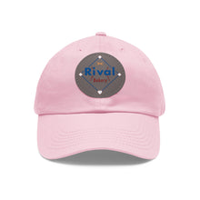 Load image into Gallery viewer, Rival Bakery Dad Hat with Leather Patch (Round)