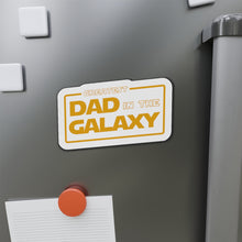 Load image into Gallery viewer, Greatest Dad in the Galaxy Fathers Day Die-Cut Magnets