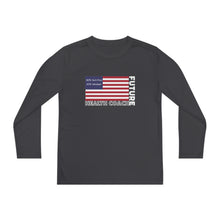 Load image into Gallery viewer, Future Health Coach Dry Fit Youth Long Sleeve Competitor Tee