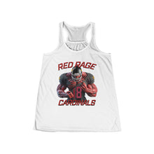 Load image into Gallery viewer, Cardinals Red Rage #18 Woman’s Football Fan Flowy Tank Top