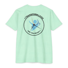 Load image into Gallery viewer, Jetstream Health Coach I Transform Lives Are You Ready Motivational Unisex CVC Jersey T-shirt