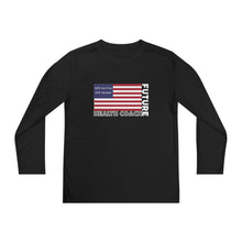 Load image into Gallery viewer, Future Health Coach Dry Fit Youth Long Sleeve Competitor Tee
