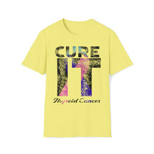 Load image into Gallery viewer, Cure It Thyroid Cancer Unisex Softstyle T-Shirt