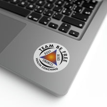 Load image into Gallery viewer, Team Be Free Health Coaching Round Sticker Label Rolls