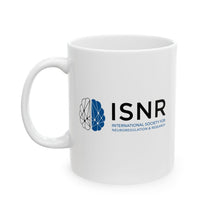 Load image into Gallery viewer, ISNR Brain Imaging Branded Ceramic Coffee Cup (11oz, 15oz)