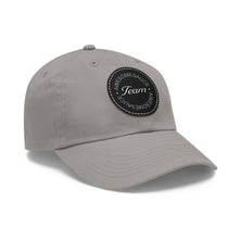 Load image into Gallery viewer, Team Awesomesauce Dad Hat with Leather Patch (Round)