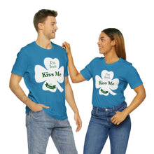 Load image into Gallery viewer, St. Patricks Day 2024 Kiss Me I am Irish Unisex Softstyle T-Shirt
