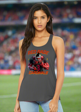 Load image into Gallery viewer, Cardinals Red Rage #3 Woman’s Football Fan Flowy Tank Top