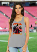 Load image into Gallery viewer, Cardinals Red Rage #1 Woman’s Football Fan Flowy Tank Top