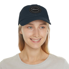 Load image into Gallery viewer, Team Awesomesauce Dad Hat with Leather Patch (Round)