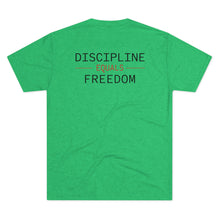 Load image into Gallery viewer, Health Coach Muscle Heart Barbell Unisex Tri-Blend Crew Tee