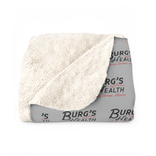 Load image into Gallery viewer, Burgs Health Sherpa Fleece Blanket