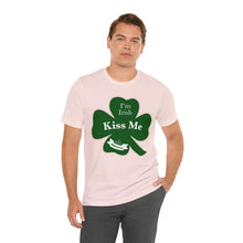Load image into Gallery viewer, St. Patricks Day 2024 Kiss Me I am Irish Unisex Softstyle T-Shirt