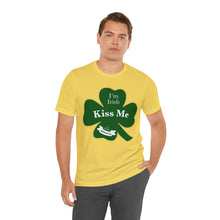 Load image into Gallery viewer, St. Patricks Day 2024 Kiss Me I am Irish Unisex Softstyle T-Shirt