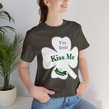 Load image into Gallery viewer, St. Patricks Day 2024 Kiss Me I am Irish Unisex Softstyle T-Shirt