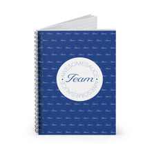 Load image into Gallery viewer, Team Awesomesauce Spiral Notebook - Ruled Line