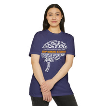 Load image into Gallery viewer, Stop Making Excuses Everything Starts In You Head Motivational Unisex CVC Jersey T-shirt
