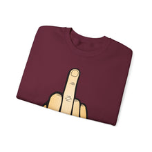 Load image into Gallery viewer, Middle Finger Multiple Sclerosis Unisex Heavy Blend™ Crewneck Sweatshirt