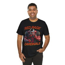 Load image into Gallery viewer, Cardinals Red Rage #3 Football Fan Tee