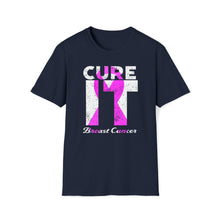 Load image into Gallery viewer, Cure It Breast Cancer Unisex Softstyle T-Shirt