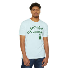 Load image into Gallery viewer, Feeling Lucky St Patricks Day Unisex CVC Jersey T-shirt