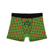 Load image into Gallery viewer, Kiss Me I’m Irish Green Men's Boxers (AOP)