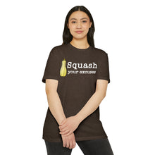 Load image into Gallery viewer, Squash Your Excuses Motivational Unisex CVC Jersey T-shirt