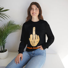Load image into Gallery viewer, Middle Finger Multiple Sclerosis Unisex Heavy Blend™ Crewneck Sweatshirt