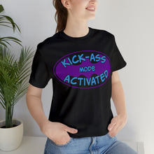 Load image into Gallery viewer, Kick Ass Mode Activated Fu@K Thyroid Cancer Unisex Jersey Short Sleeve Tee